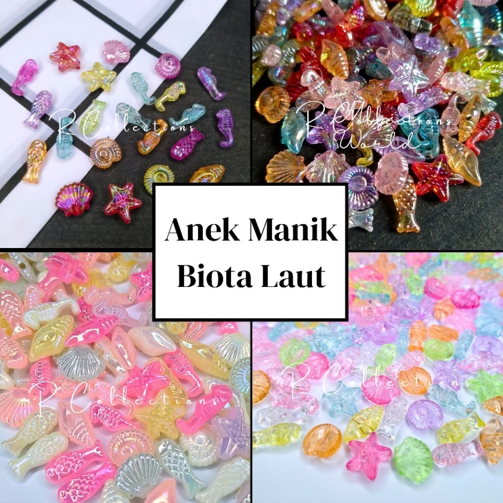 ลูกปัด 2K All-in-one - Holo Mix Sea Biota Mote