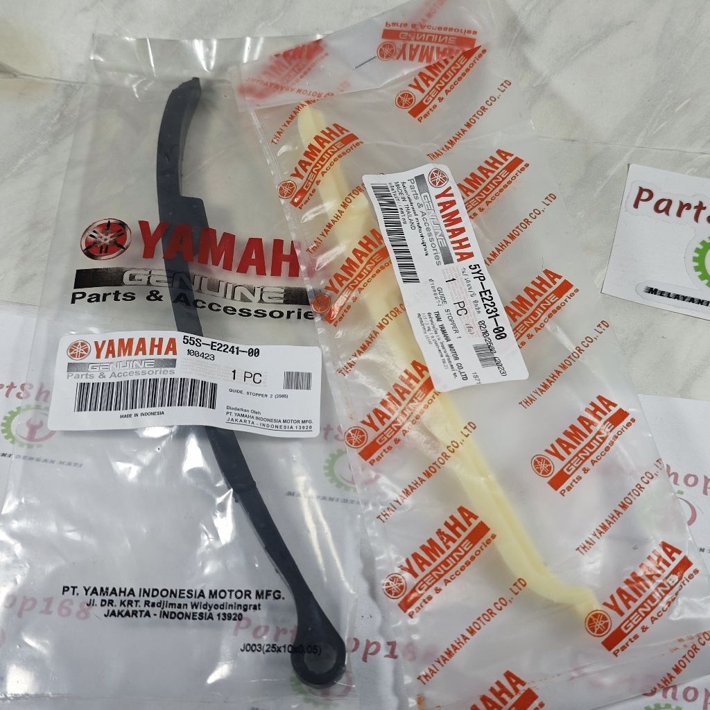 ยาง Tensioner Guide Stopper Yamaha Jupiter MX Old New 55S-E2241-00 และ 5YP-E2361-00
