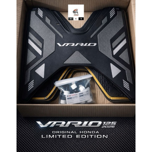 พรมปูพื้น Honda premium Step All new Vario 125 2026 vario125 2026 STREET 2026 Original Honda