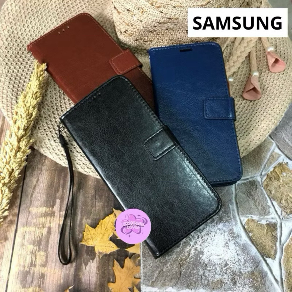 PART 2 - กระเป๋าสตางค์หนัง FLIP CASE สําหรับ SAMSUNG S25 ULTRA A07 A17 A06 A36 A26 A56 A37 S22 S22+ 