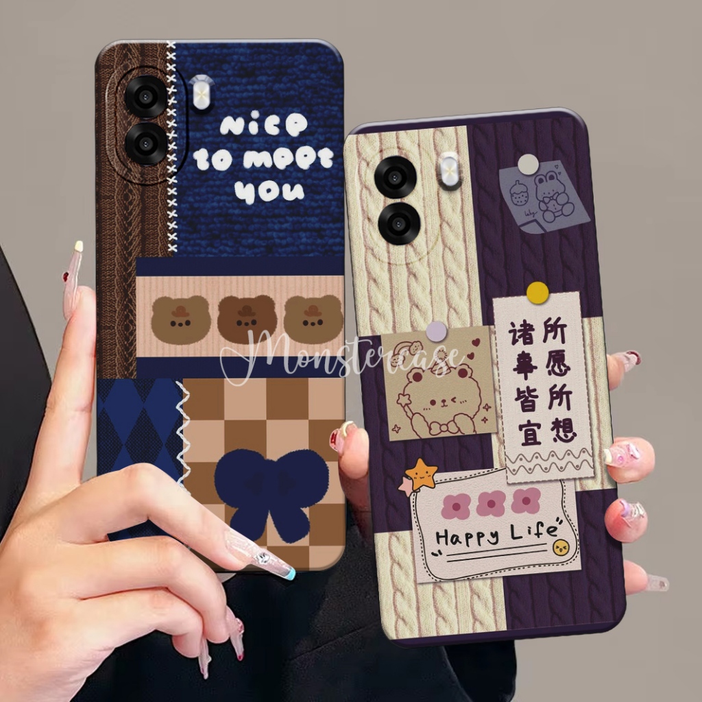 เคสนิ่ม Oppo A6X A3X A5X A6 P3O A3 PRO A5i ล่าสุด 2025 Cool Motif - BS11