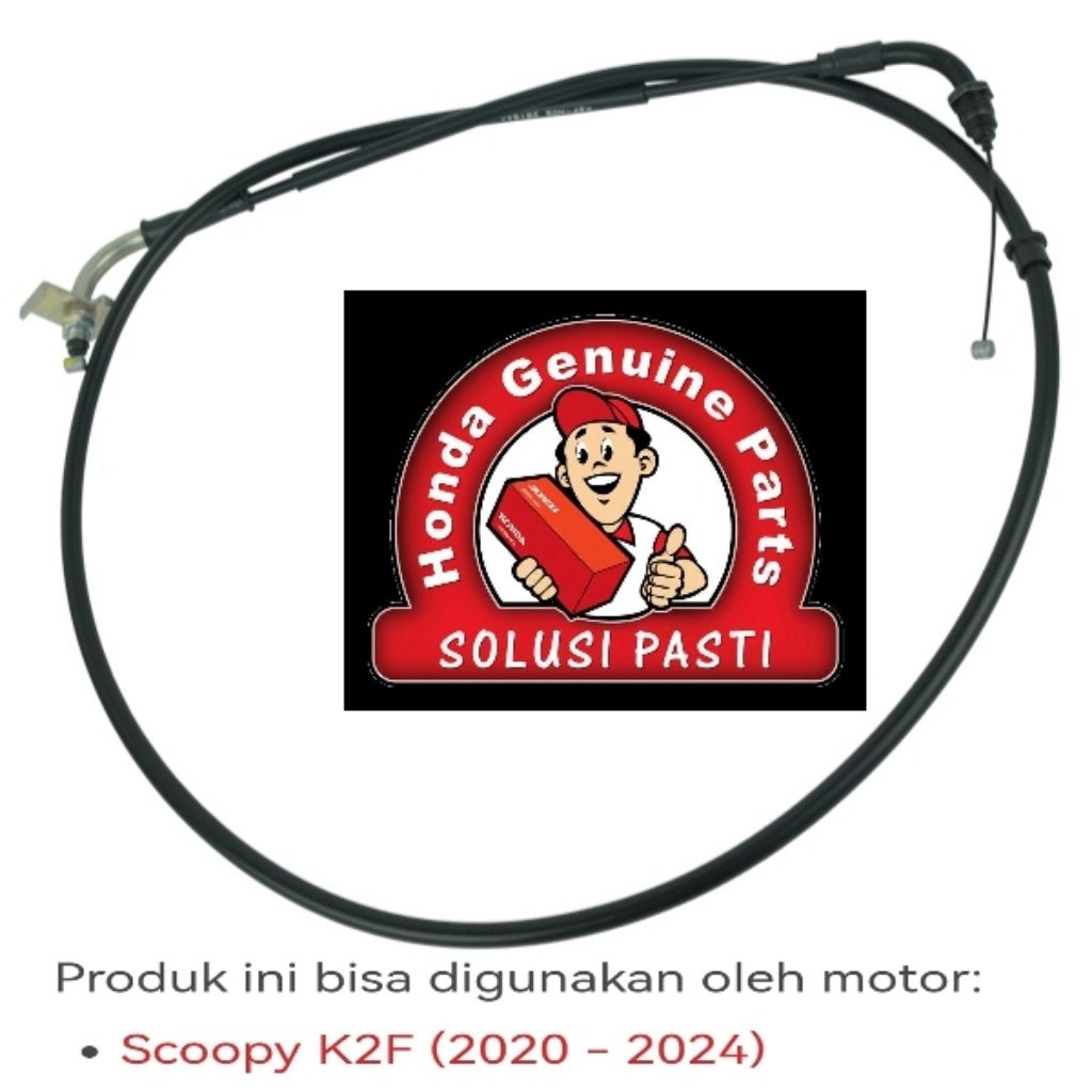 17920K2FN02 สายคันเร่ง B Honda Scoopy K2F