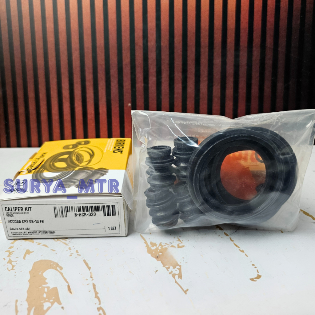 CALIPER CALIPER KIT REPAIRKIT เบรคด้านหน้า HONDA ACCORD CP2 08-13 BIRKENS B-HCK-020