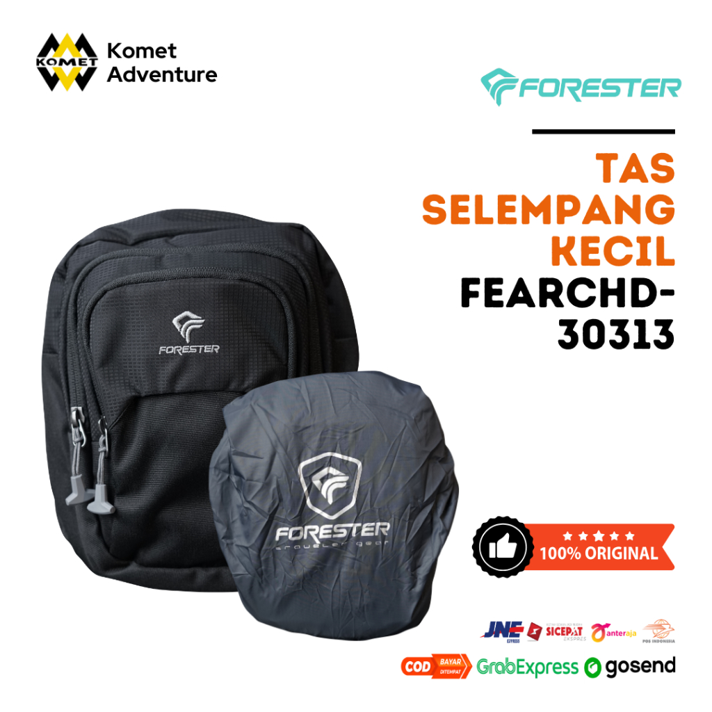 Forester SMALL SLING BAG FEARCHD-30313 ฟังก์ชั่นสลิงขนาดเล็กรุ่น FEARCHD-30313 ใช้งานได้จริงสําหรับค