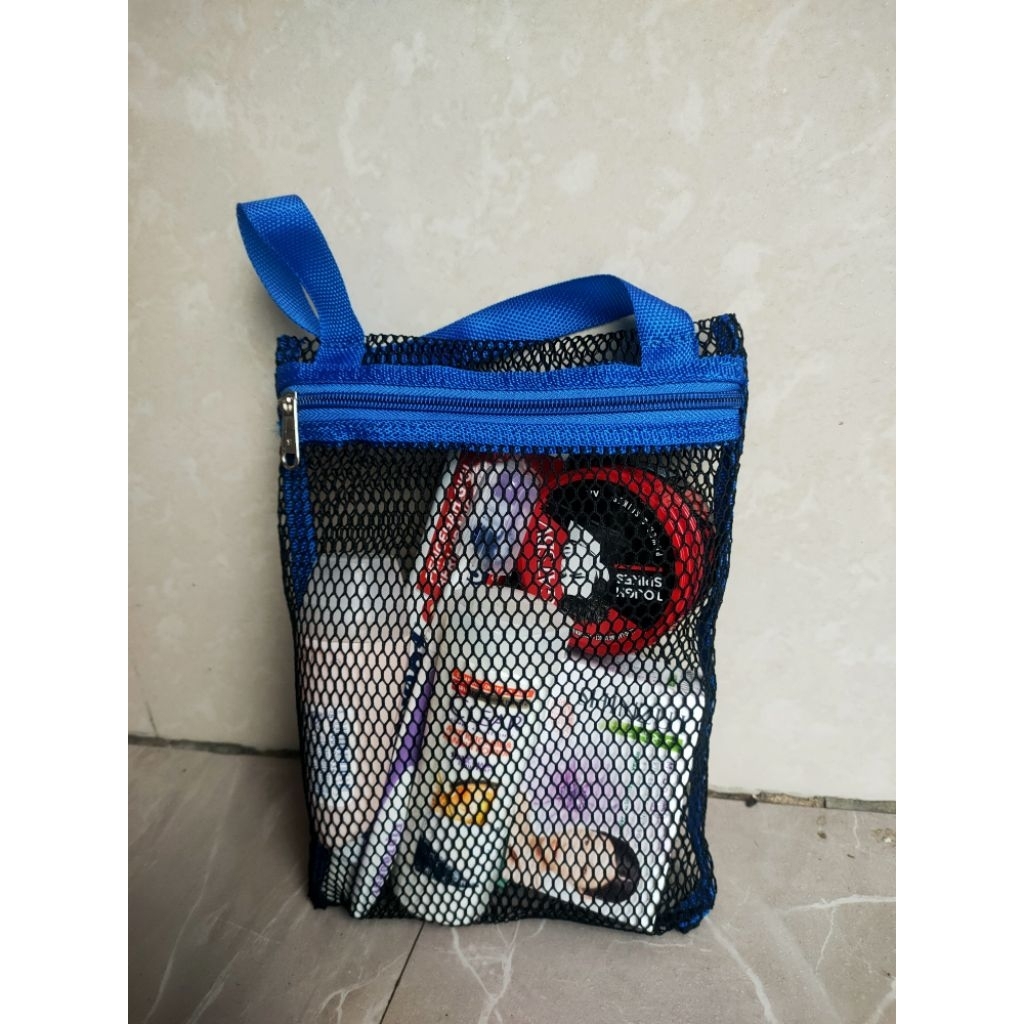 WATERPROOF Mesh Toiletry Cosmetic POUCH BESTSELLER FYP VIRAL