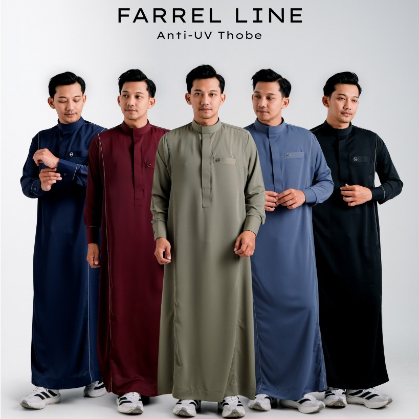 DNINE THOBES - เสื้อคลุมผู้ชาย Farel Line Uv Protection