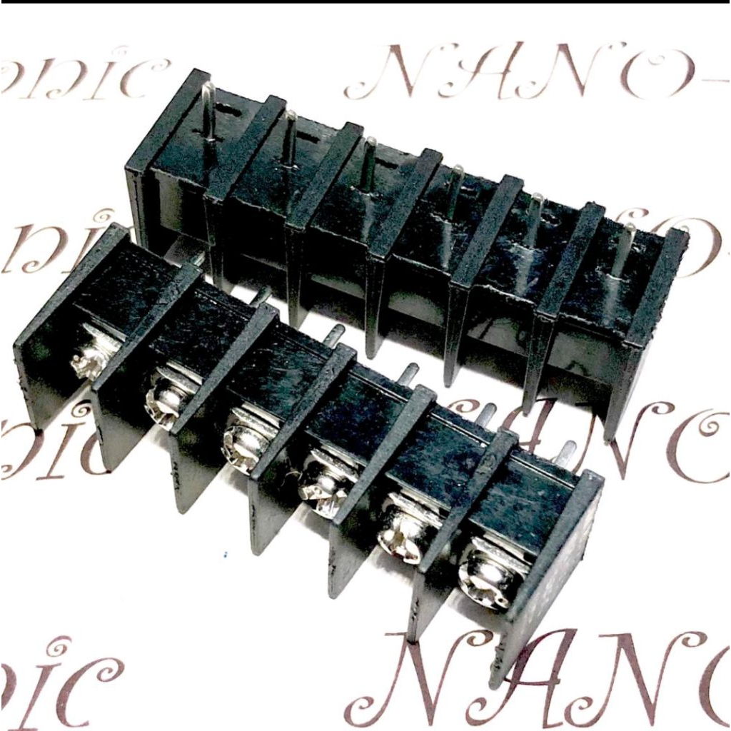 TERMINAL BLOCK CONNECTOR 6 พิน, 7.62 MM PITCH BARRIER