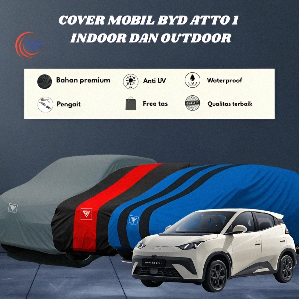 BYD Ato 1, Ato 2, Ato 3 ฝาครอบตัวถังรถยนต์กันน้ํา