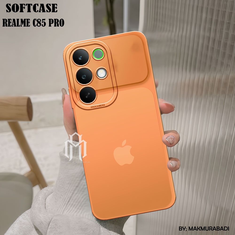 [MA21] Case Compatible Realme C85 PRO - Cool Iph0ne 17 Motif - Realme Softcase - Tpu Silicone - ปลอก