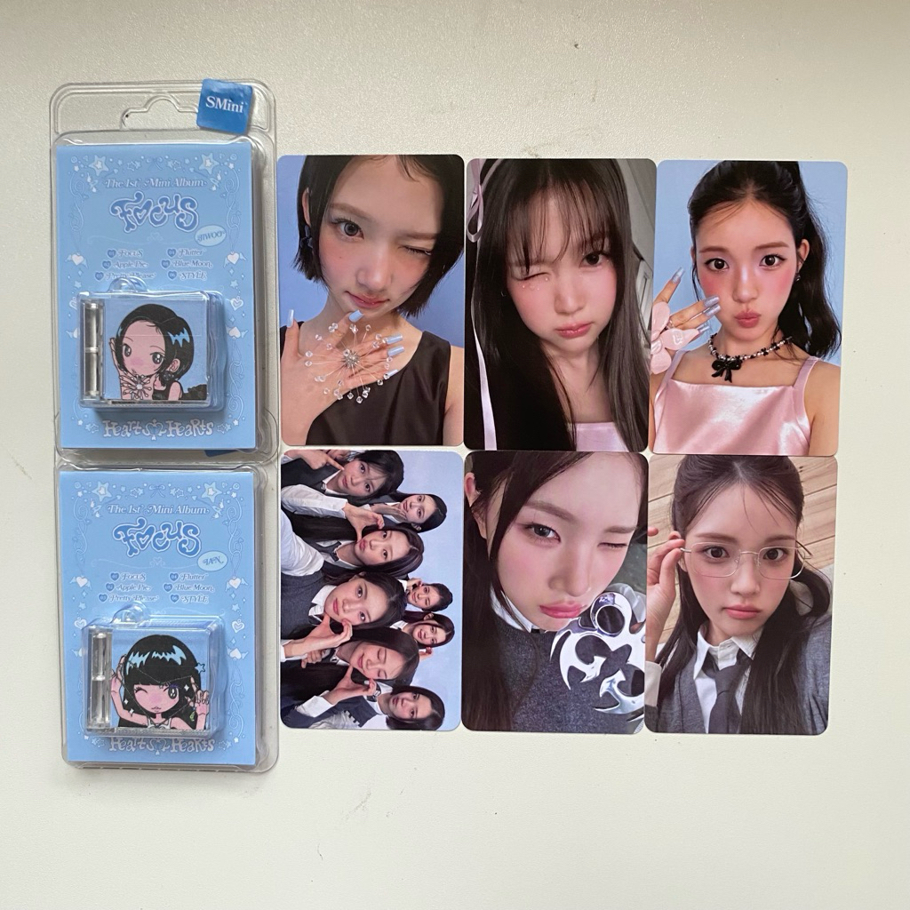 PC H2H ALBUM FOCUS HEARTS2HEARTS อย่างเป็นทางการ PHOTOCARD KPOP CARMEN IAN JIWOO STELLA YUHA YEON JU