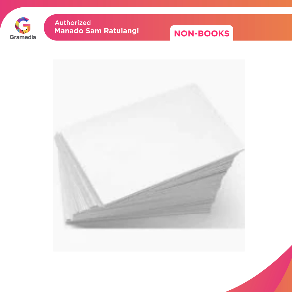 Gramedia Manado-Carton BC White / 2 61 X 86 Cm 150 Gr