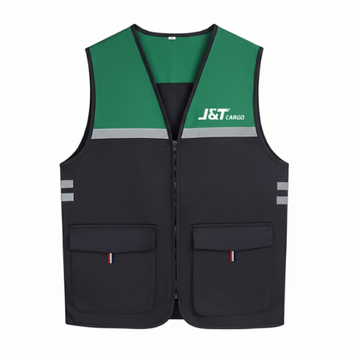 ล่าสุด..!! JNT CARGO เสื้อกั๊ก courier / เสื้อกั๊กคาร์โก้ jnt สําหรับผู้ชายแบบกําหนดเอง / เสื้อกั๊กผ