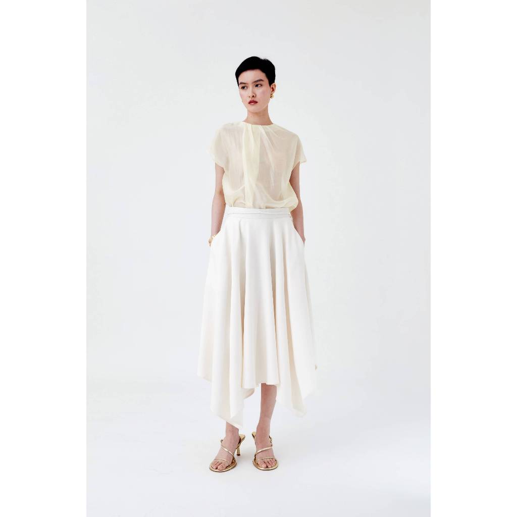 กระโปรง PAFON Huma - สีงาช้าง