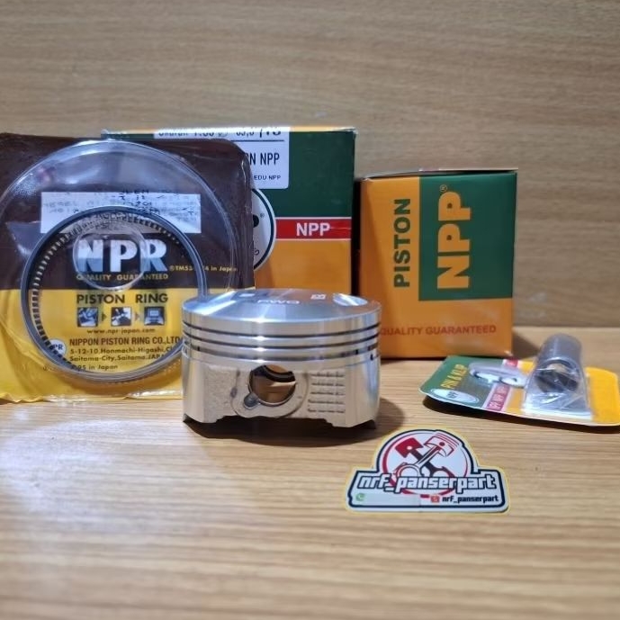 PISTON KIT/ SEHER SET RING HONDA SONIC CS 1 CS1 OS/OVER STANDARD SIZE/25/50/75/100(58/58.25/58.5/58.