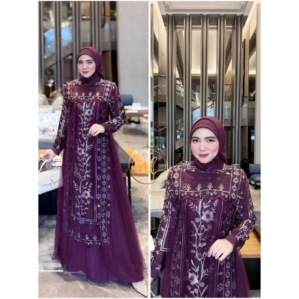 YOULESHA DRESS BY NEW LUSY / LUXURY PREMIUM TULLE DRESS