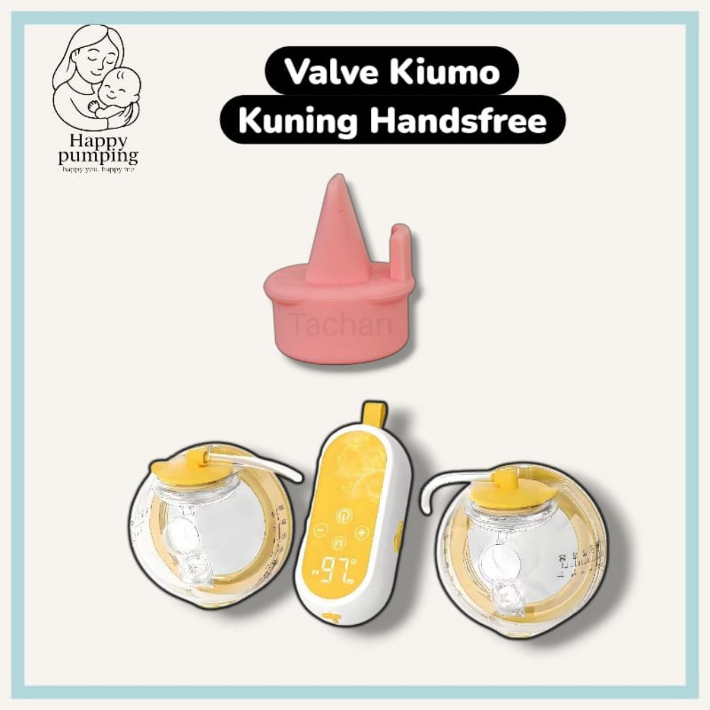 วาล์วแฮนด์ฟรีสีเหลือง Kiumo / วาล์วยางสีเหลือง Kiumo / Kiumo pinky1 ท่อยางปั๊มนม