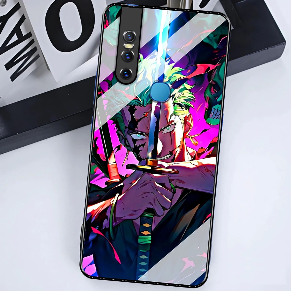 KK58 Softcase Glass Hp Terbaru Infinix Vivo V15/V15 Pro ซิลิโคน Hp พร้อมตัวป้องกันกล้อง เคสหรูหรา ปล