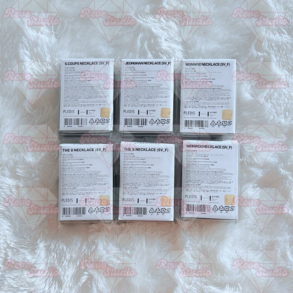 SEVENTEEN 9TH ANNIVERSARY NECKLACE WONWOO