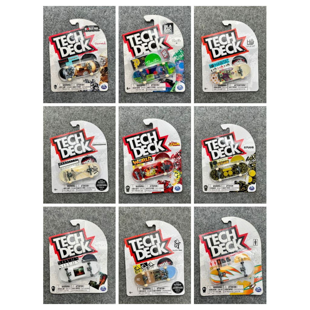 FINGERBOARD TECH DECK ต้นฉบับ ใหม่ 9