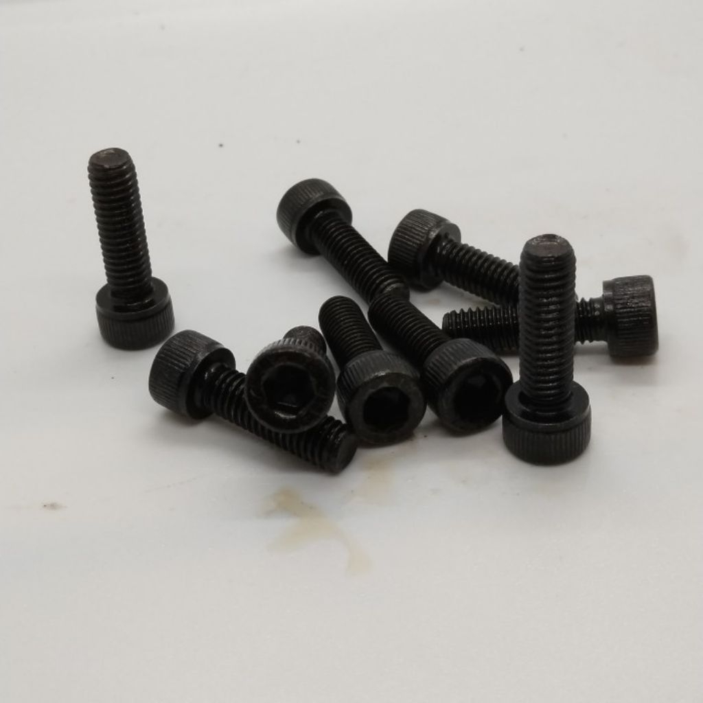 STEEL L-BOLT 12.9 สีดํา 3X5 SOCKET BOLT 3X5 FULL THREAD FULL THREAD