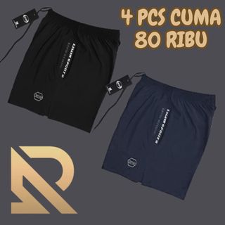 Celana Running Pria Lari Futsal Boxing Dryfit Elastis / Celana Boxing