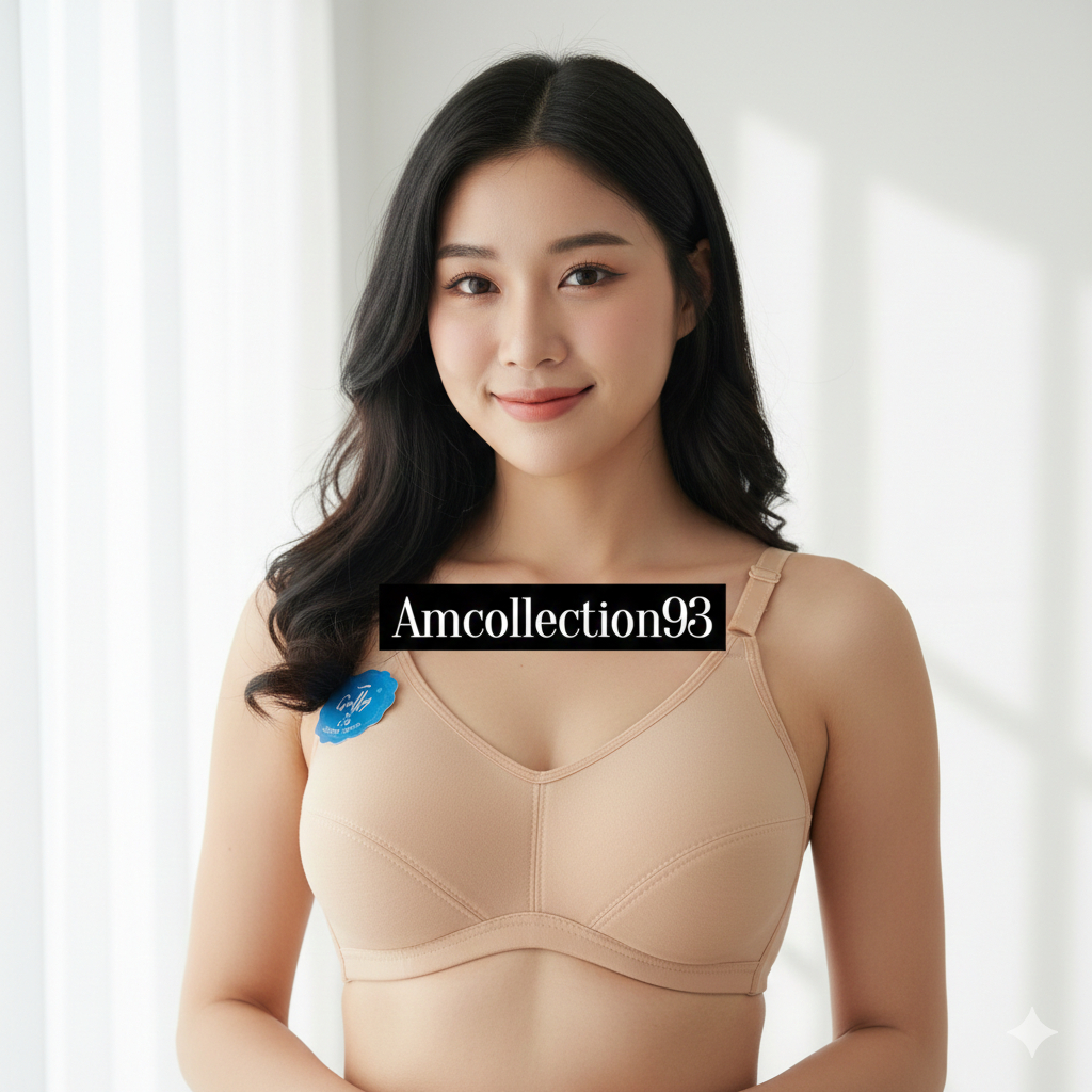 KATUN Guffy Womens Soft Cotton Underwire Sports Bra Size 34-42