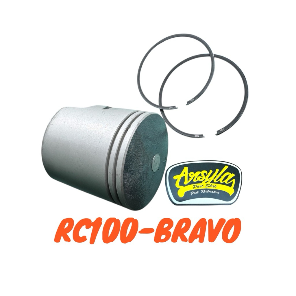 แหวนลูกสูบ suzuki rc100 bravo size 100