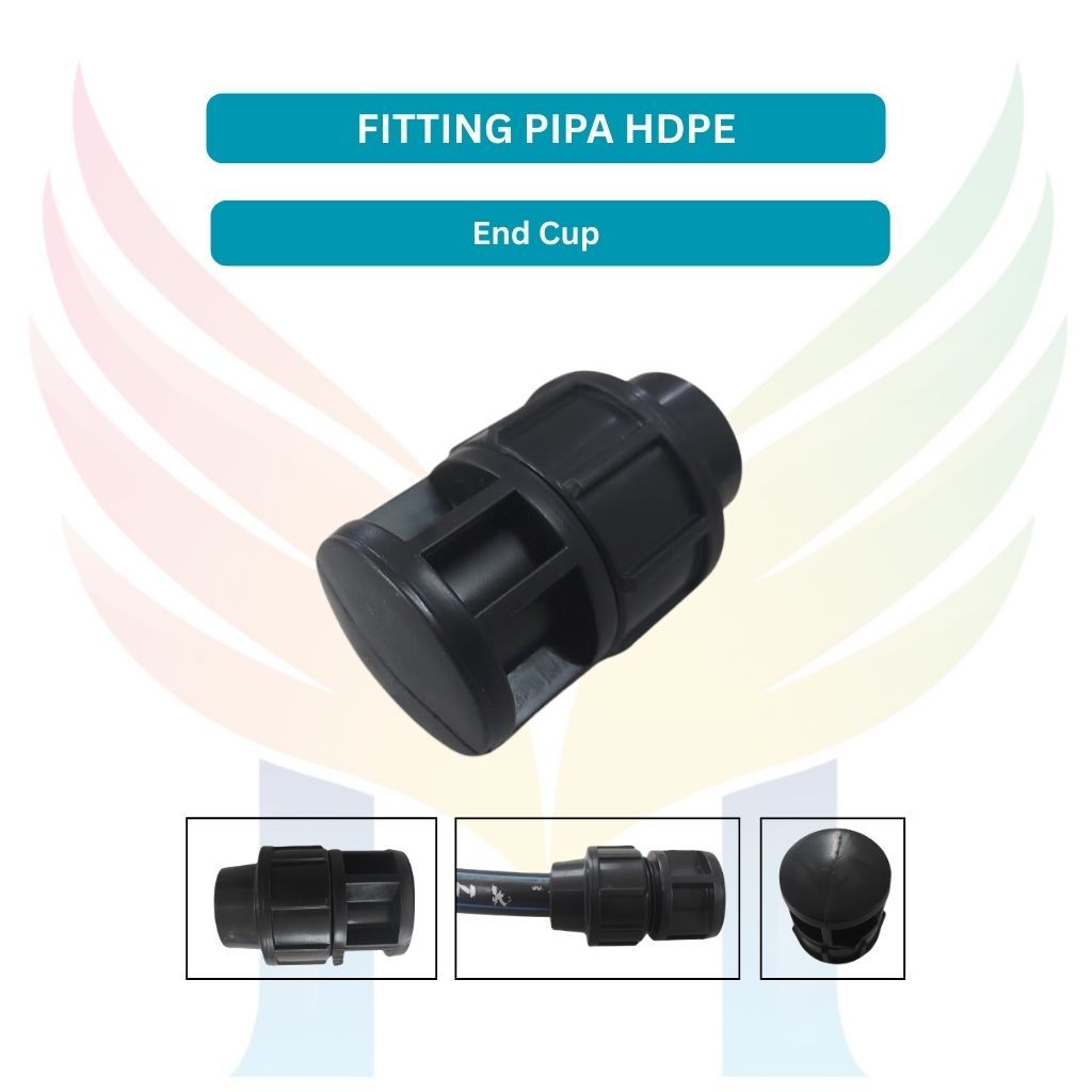 ถ้วยปลาย HDPE / HDPE DOP 2 นิ้ว