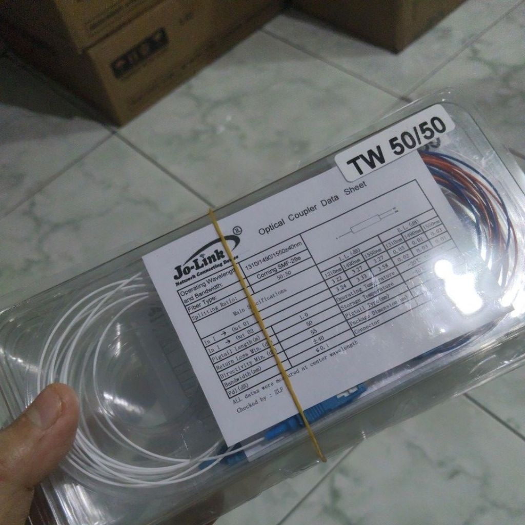 Passive Splitter 1:2 SC UPC - ไฟเบอร์ออปติคอลคุณภาพสูง ติดตั้งง่าย เหมาะสําหรับ FTTH
