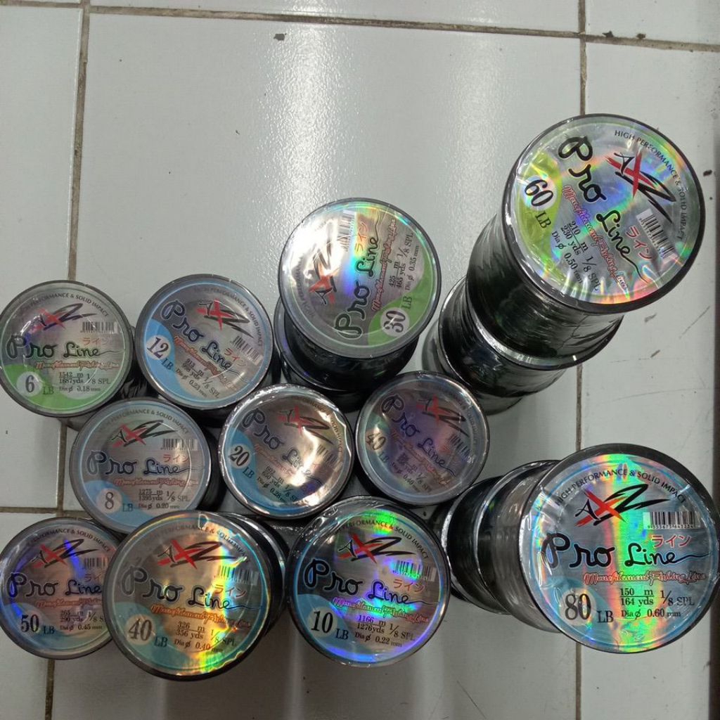 Axz pro line สายตกปลา 0.18 0.20 0.22 0.23 0.28 0.35 0.40 0.45 0.50 0.60 สาย monofilament คุณภาพที่แข