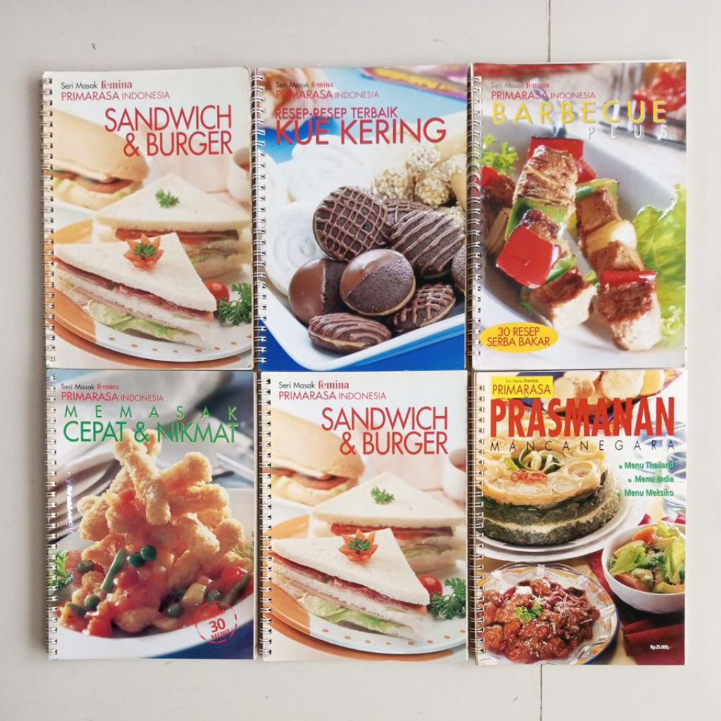 FEMINA PRIMASA INDONESIA COOKING SERIES BOOK หน่วยดั้งเดิม