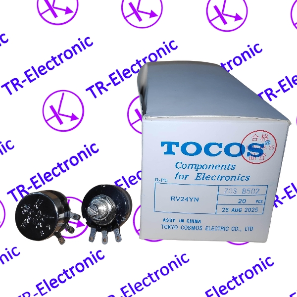 โพเทนชิโอมิเตอร์ TOCOS RV24YN และ RV30YN ดั้งเดิม
