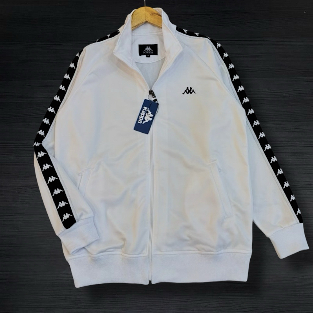Kappa Tracktop เสื้อแจ็คเก็ต kapa เสื้อแจ็คเก็ตลําลองระดับพรีเมียมสําหรับผู้ชาย