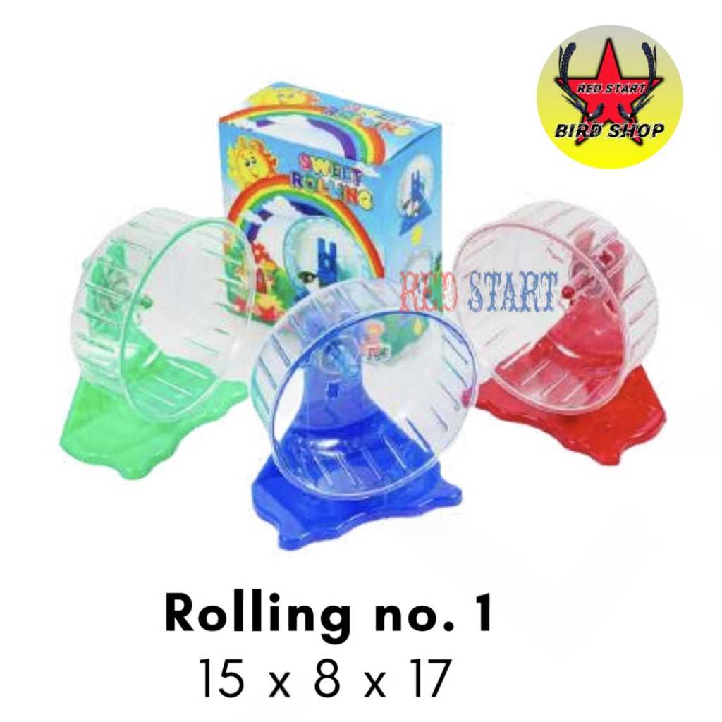 88TOP HAMSTER ROLLING Wheel NO.1 - Hamster Sweet Jogging Wheel Running Ball Spinning Wheel Sports To