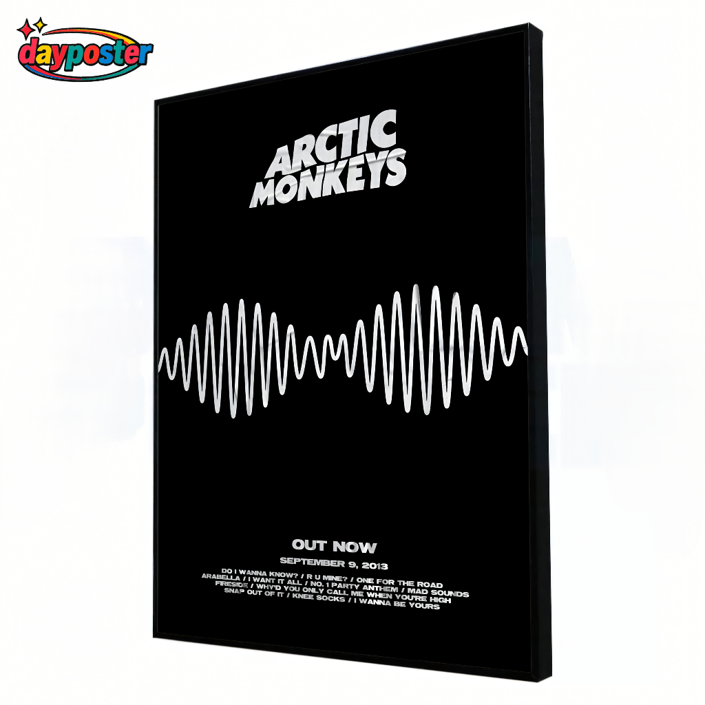 โปสเตอร์ Arctic Monkeys Frameblock ขนาด 30x40