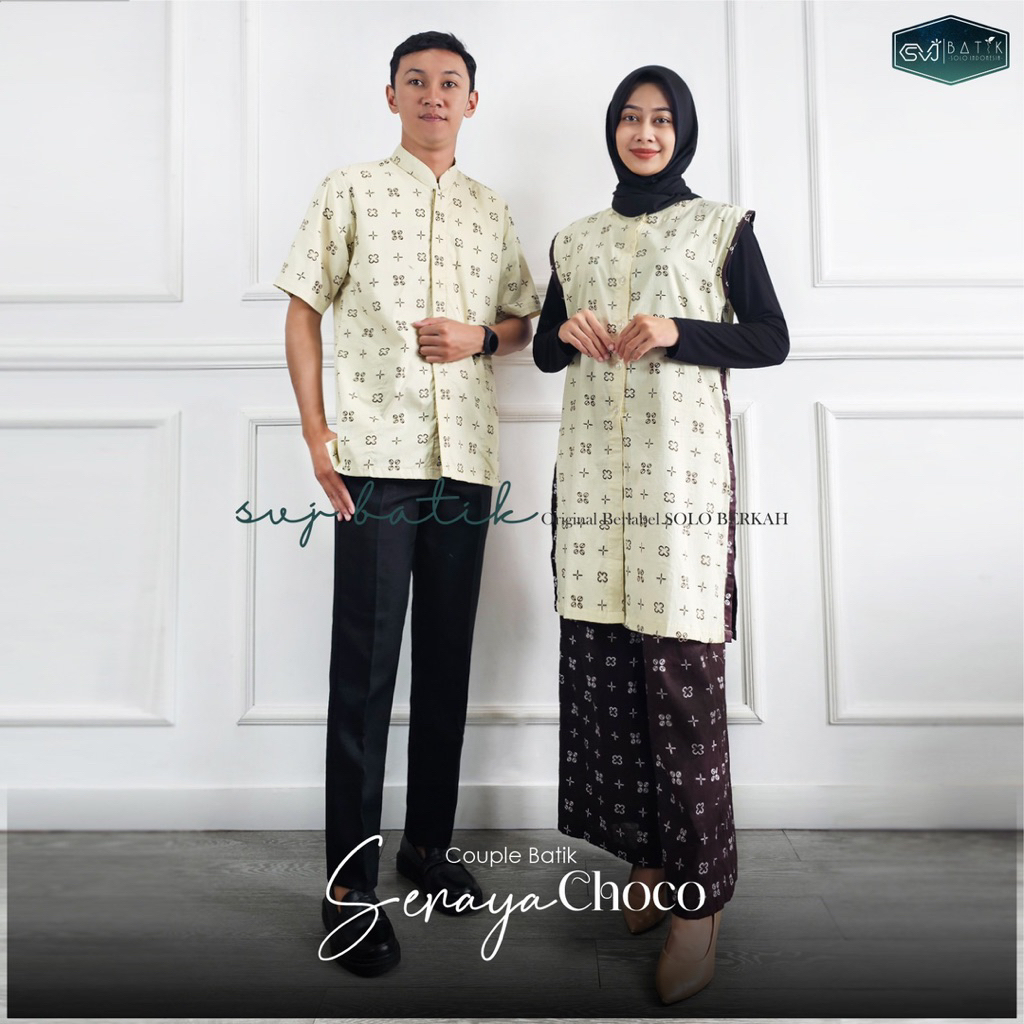 ใหม่ล่าสุด JUMPUTAN COUPLE BATIK SET 2026 COUPLE CLOTHES PREMIUM LUXURY WEDDING OUTFIT