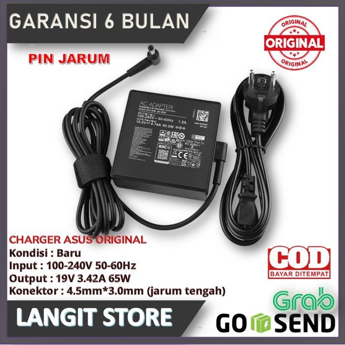 ASUS ADP-90RE B (90W) TYPE C LAPTOP CHARGER ADAPTER สินค้าต้นฉบับ