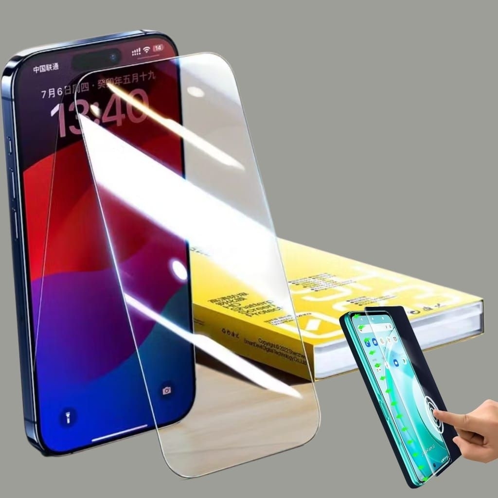 LAYAR Esd Clear เต็มหน้าจอไม่มีชายแดนRealme 15 5g C61 C65 C71 C75 2 3 5 5T C3 5i 5s 6i C31 C11 C12 C