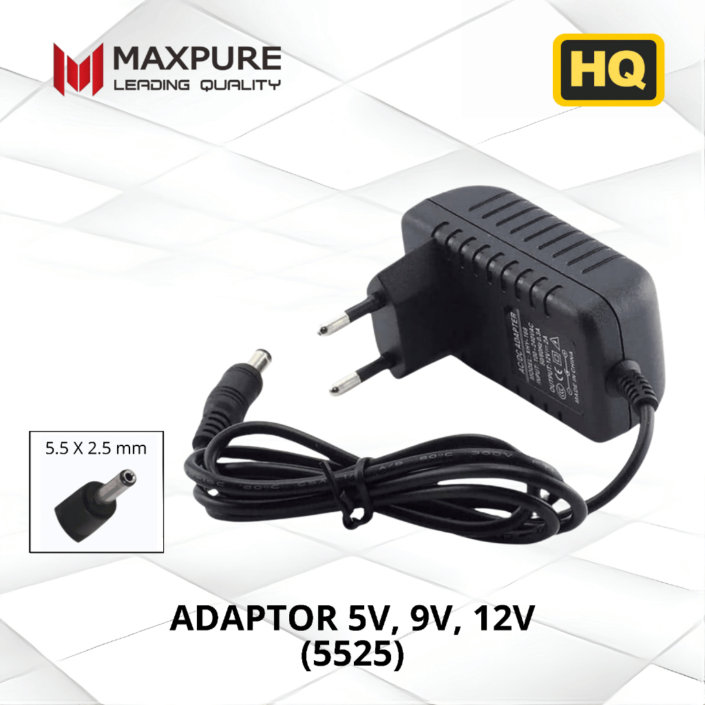 DC ADAPTER 12V 2A 9V 2A 5V 2A