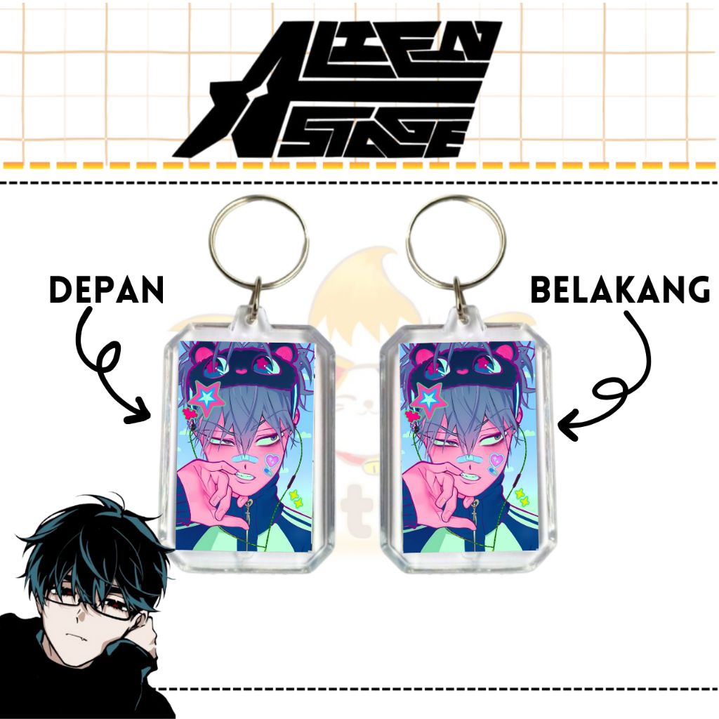 GANTUNGAN ALIEN STAGE KEYCHAIN/BAG CHARM|IVAN,TILL,MIZI,SUA,HYUNA,LUKA