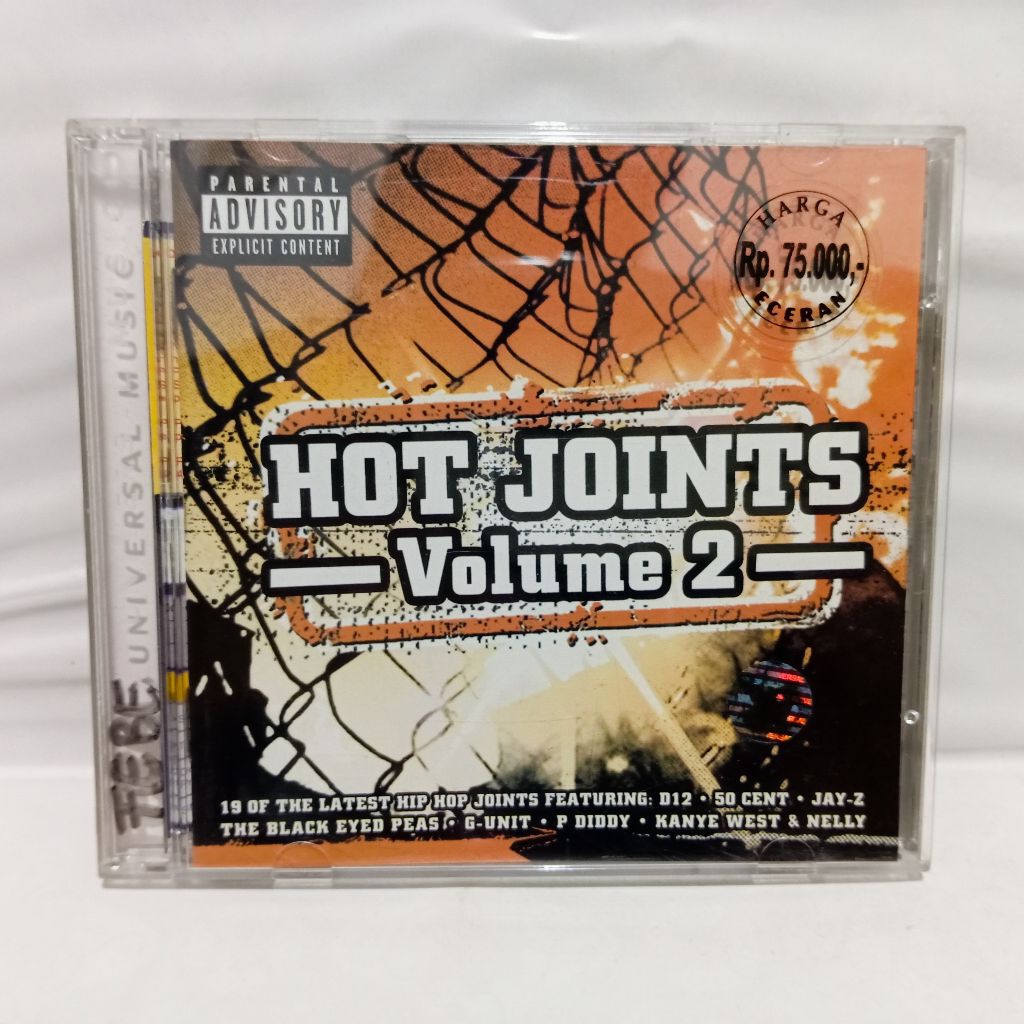 CD Hot Joints เล่ม 2 - Kanye West 50 Cent P Dididy VA
