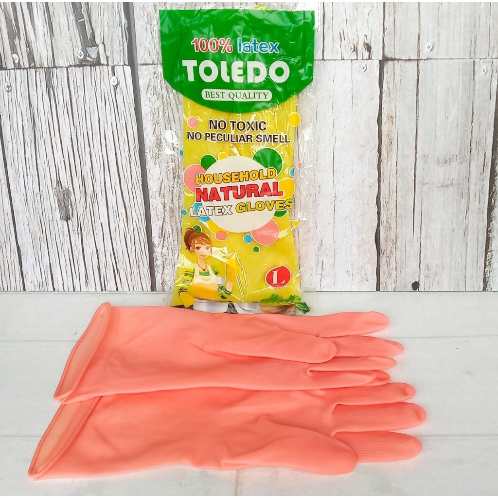 ถุงมือยาง TOLEDO****