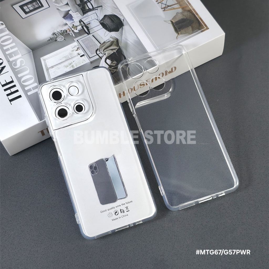 Bumble - Moto G67 Power Moto G57 Power Softcase Clear Case Bening 2.0mm Case Moto G67 Power Moto G57