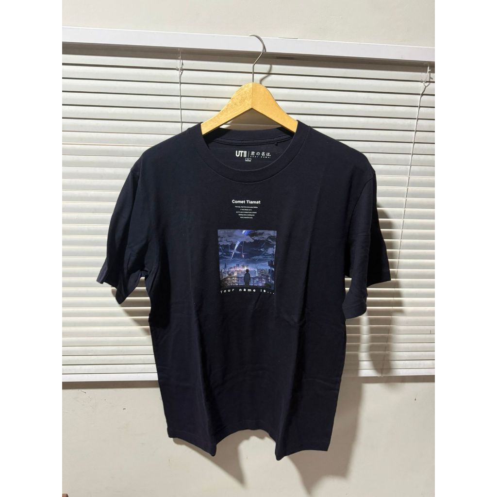 เสื้อยืดชื่อของคุณ Uniqlo Kimi no Nawa Your Name