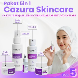 CAZURA DREAM SKIN 5x Active Brightening Series 5in1 Skincare Glowing Wajah Cerah Dalam Hitungan Hari
