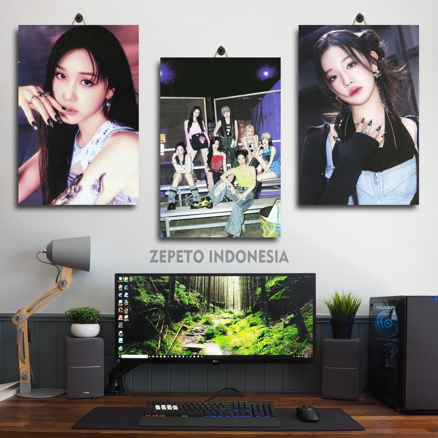 Kpop Babymonster ความงามตกแต่งห้อง | Kpop Babymonster Rora จอแสดงผลห้องไม้ |WWM/XXJFS