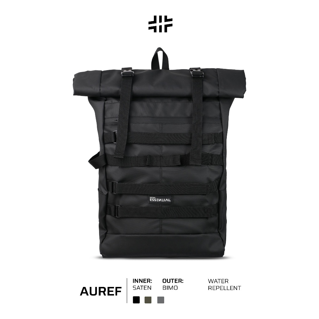 HYTRIX AUREF - Backpack Water Repellent Fashion School Bag กระเป๋าเป้เกาหลี กระเป๋าเป้วิทยาลัย - Backpack Essential Series Daypack (AF105)