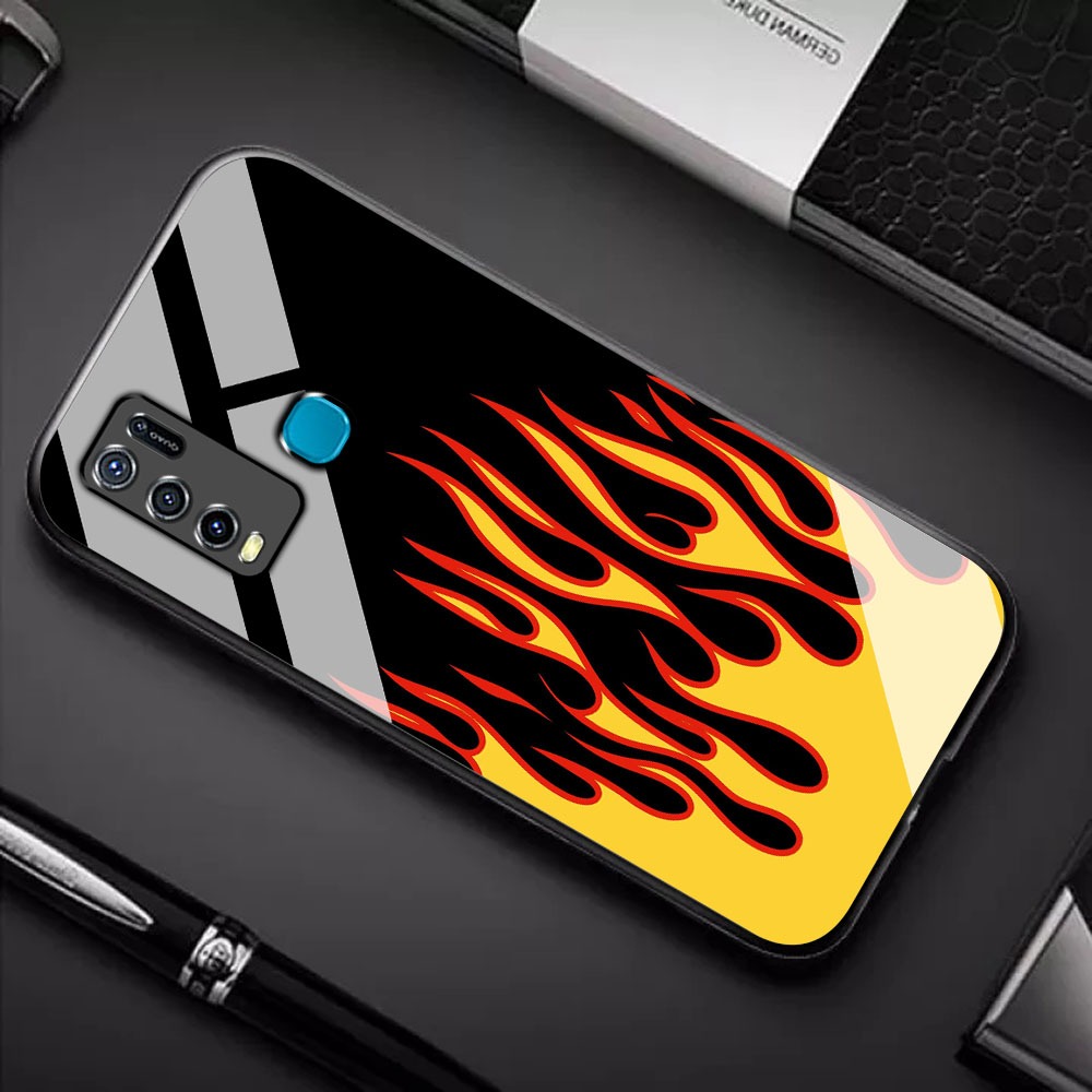 HP RR22 Softcase กระจกอะคริลิคสําหรับประเภท VIVO Y30/Y30i/Y50 ล่าสุดป้องกันกรณี-โทรศัพท์มือถือ-โทรศั