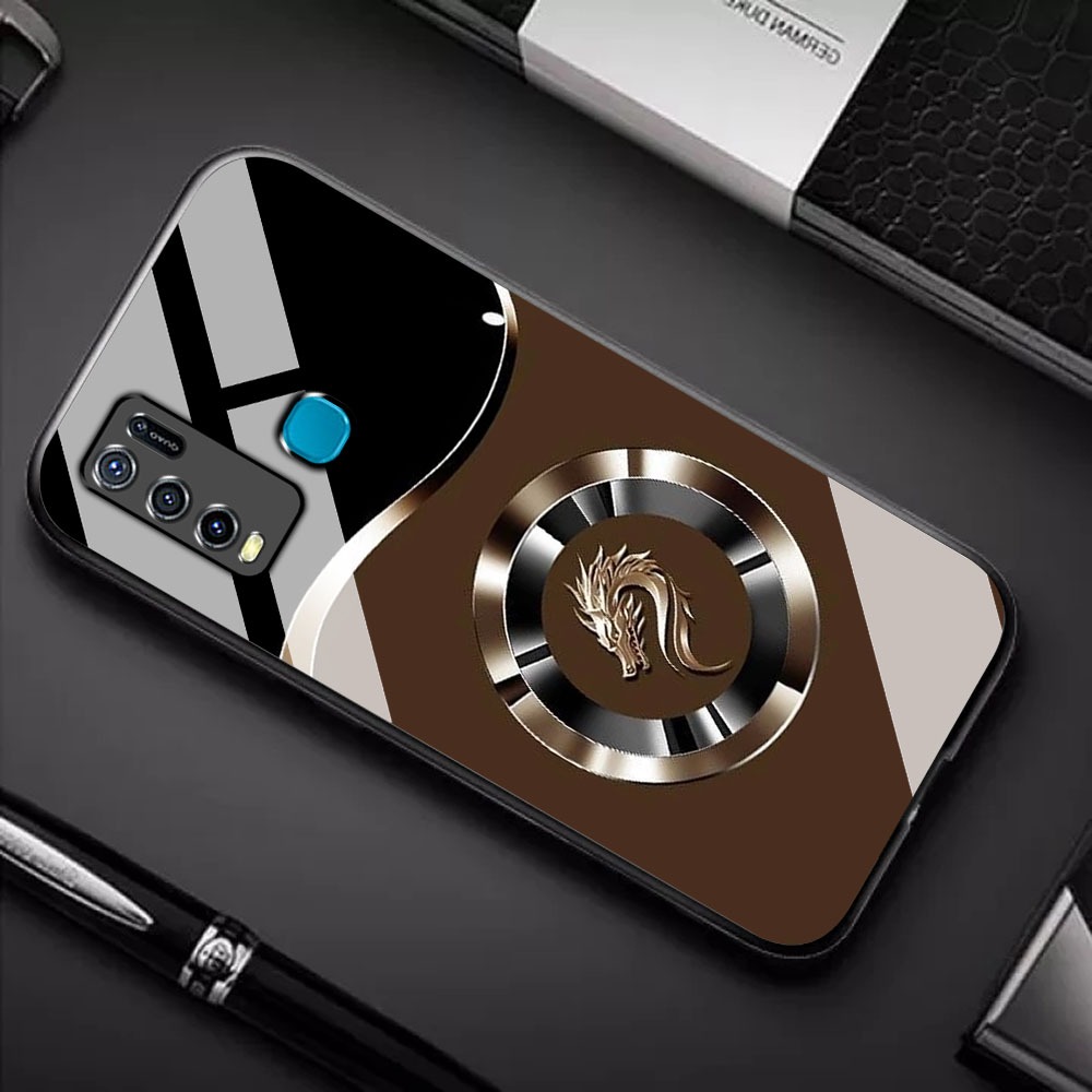 HP RR35 Softcase กระจกอะคริลิคสําหรับประเภท VIVO Y30/Y30i/Y50 ล่าสุดป้องกันกรณี-โทรศัพท์มือถือ-โทรศั