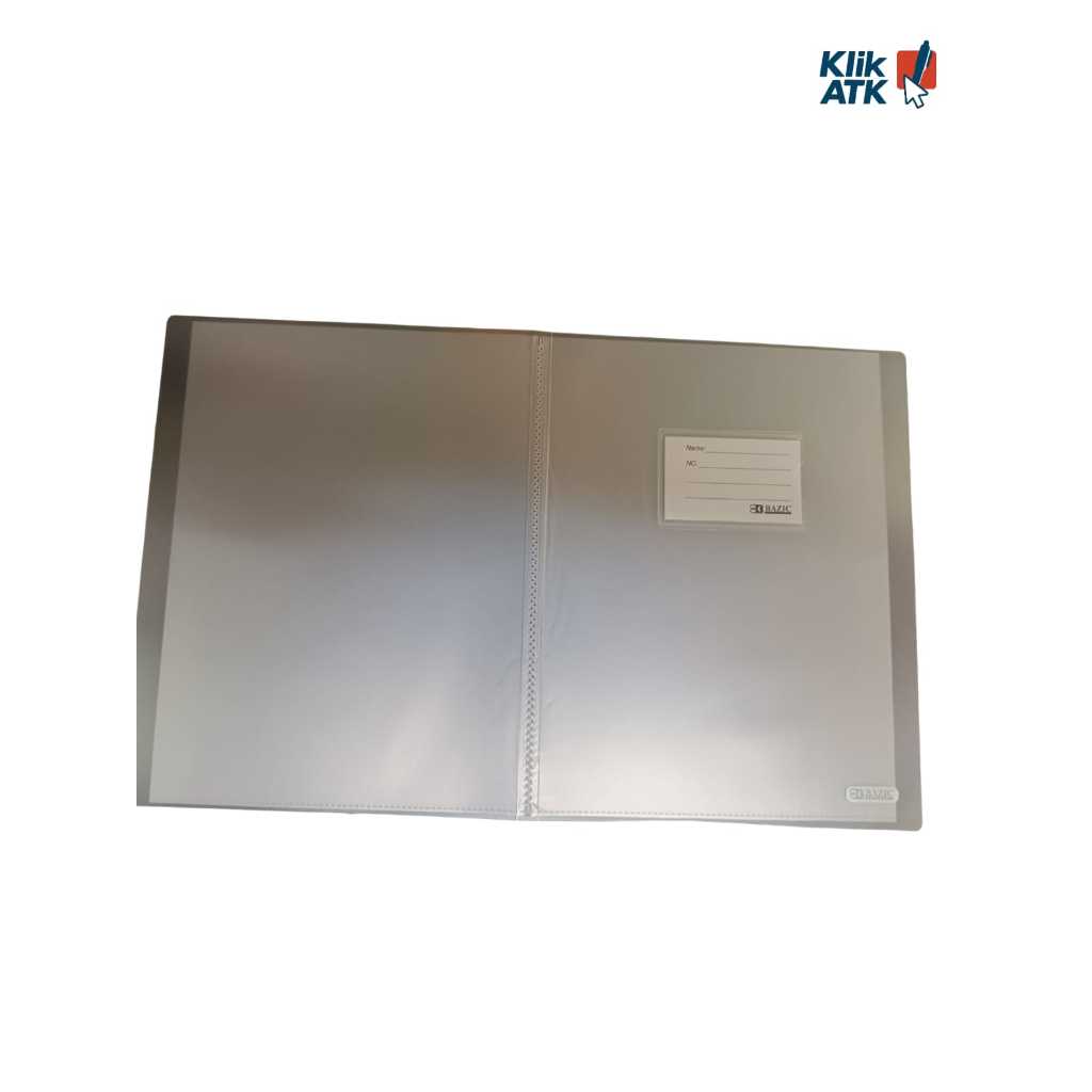 Clear Holder A4, Transparent Document Holder รุ่น Bazic - 10 กระเป๋า - ต่อชิ้น